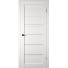 Дверь межкомнатная ВФД Атум Про X28 Дуб молочный, стекло белый сатинат "Сатин белый"